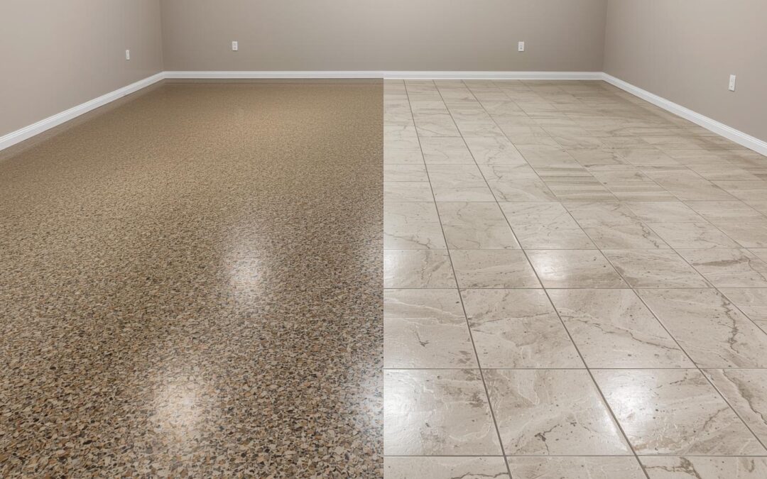 Epoxy vs. Tile: Which Is Better for Basement Flooring in Pennsylvania?